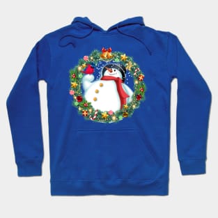 snowman and friend Hoodie